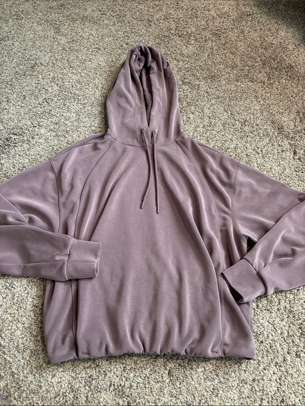 Athleta Seasoft Bubble Hem Hoodie size XS